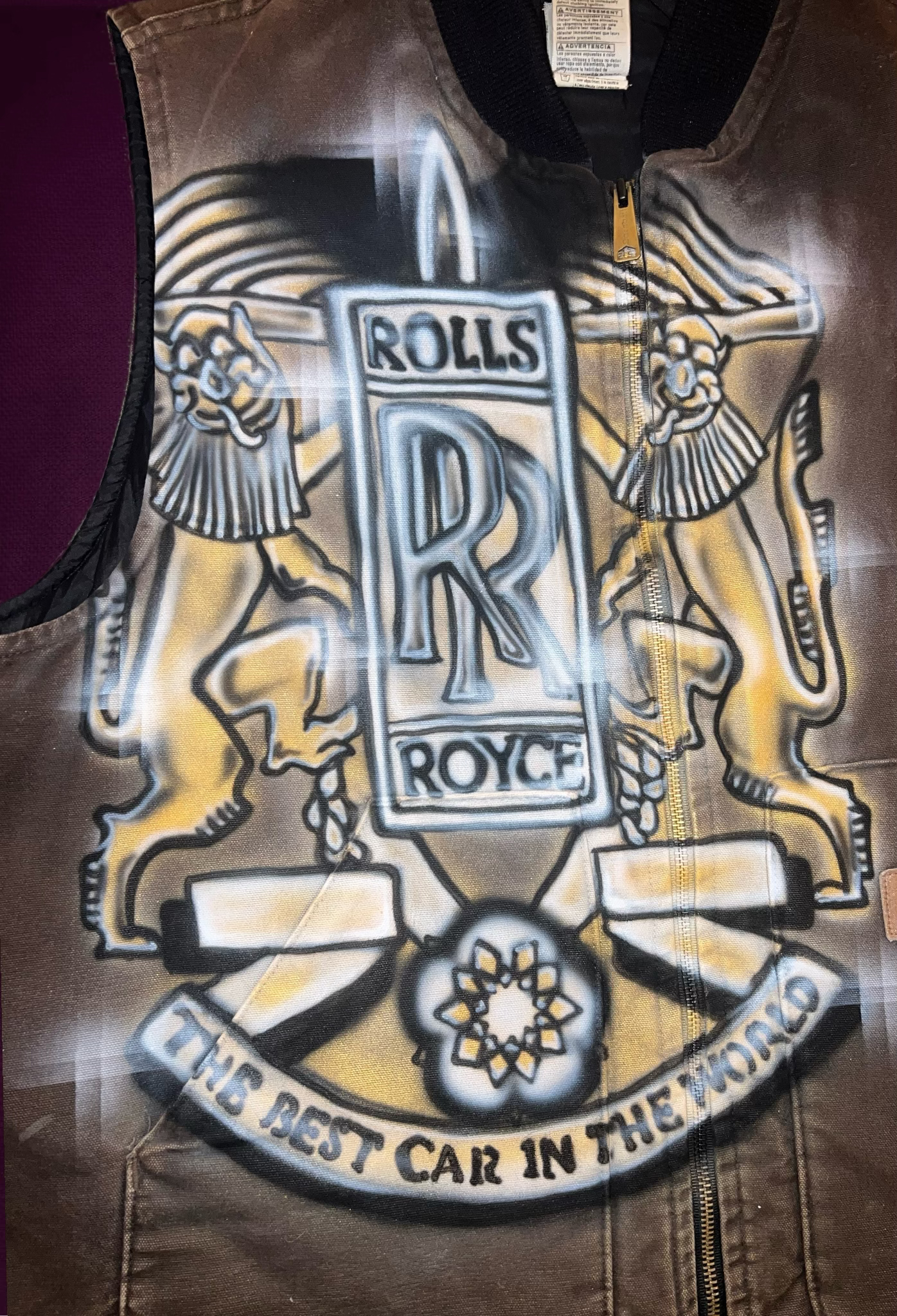 Rolls Royce VTG Carhartt Vest